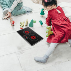 Vosarea toddler-friendly kitchen playset supports fine motor practice.
