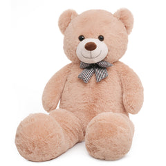 Vposyako giant teddy bear with soft plush fabric for cozy snuggles