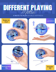 Vrainito Flying Orb Ball 2025 upgrade LED light effects for mesmerizing flight