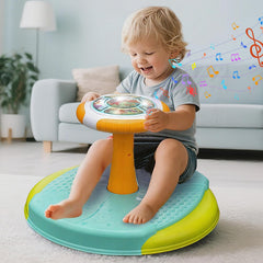 VROGTIK dinosaur sit and spin toy with 360° rotation boosts balance