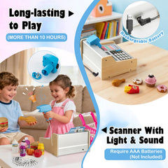 VROGTIK durable wooden toddler toy with smooth edges for safe play