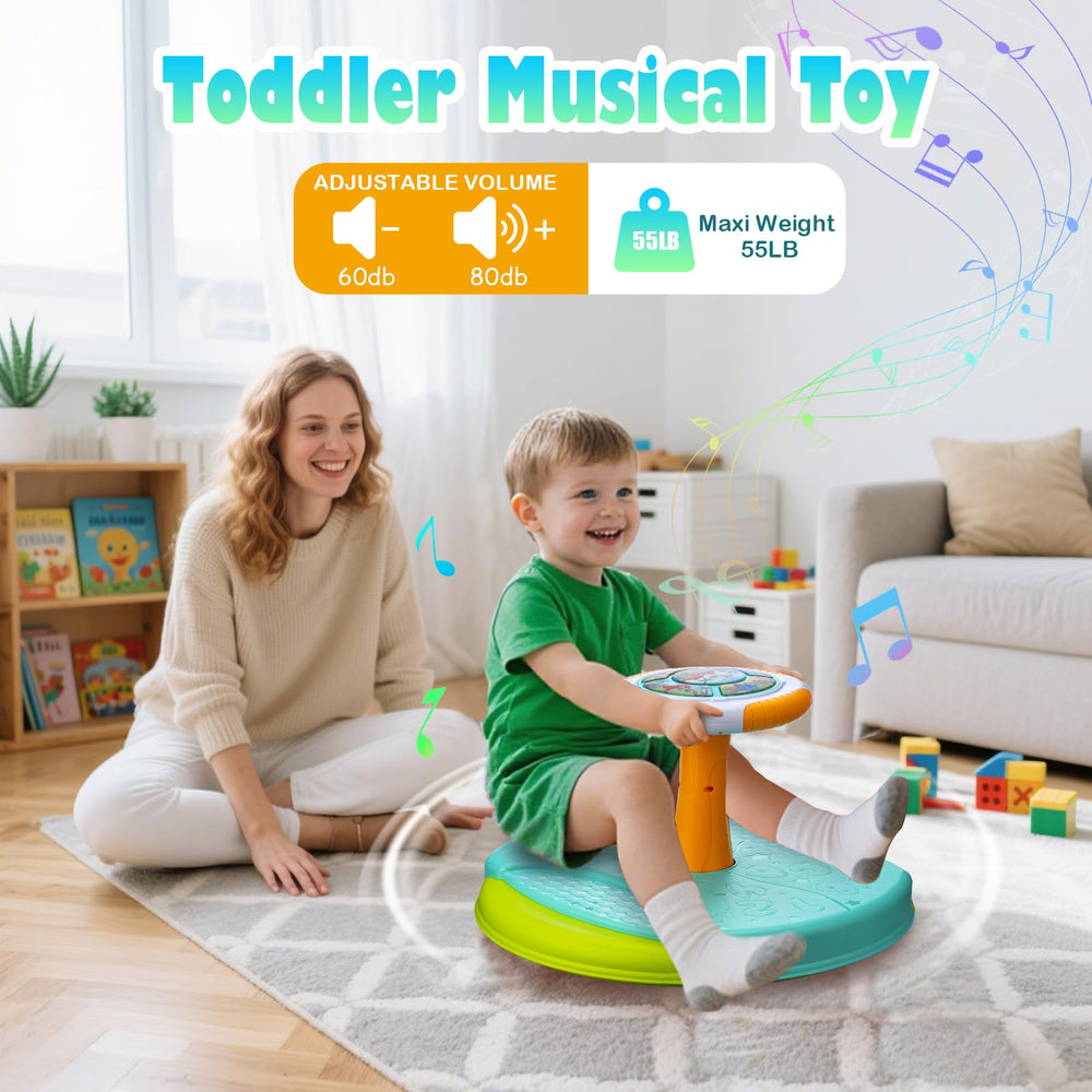 VROGTIK easy-assembly spin toy enables quick setup without tools