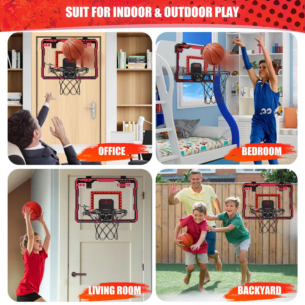 VROGTIK easy-install hook design makes setup quick for kids courts.