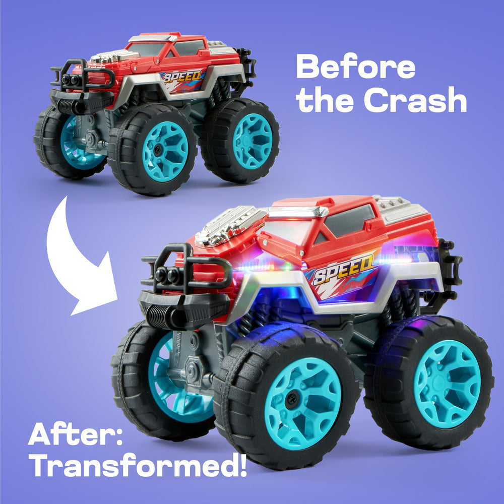 Vroomix Jova front deformation on impact captures dramatic play moments