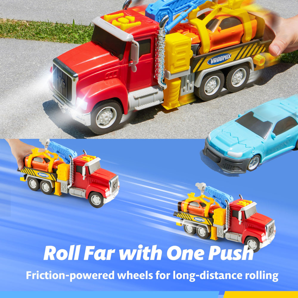 Vroomix JOVA safety cones help create realistic rescue scenes.