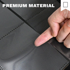 Vrsanok binder uses water-resistant PU leather for durability in transit