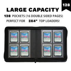 Vrsanok binder with zipper closure keeps cards secure during transport