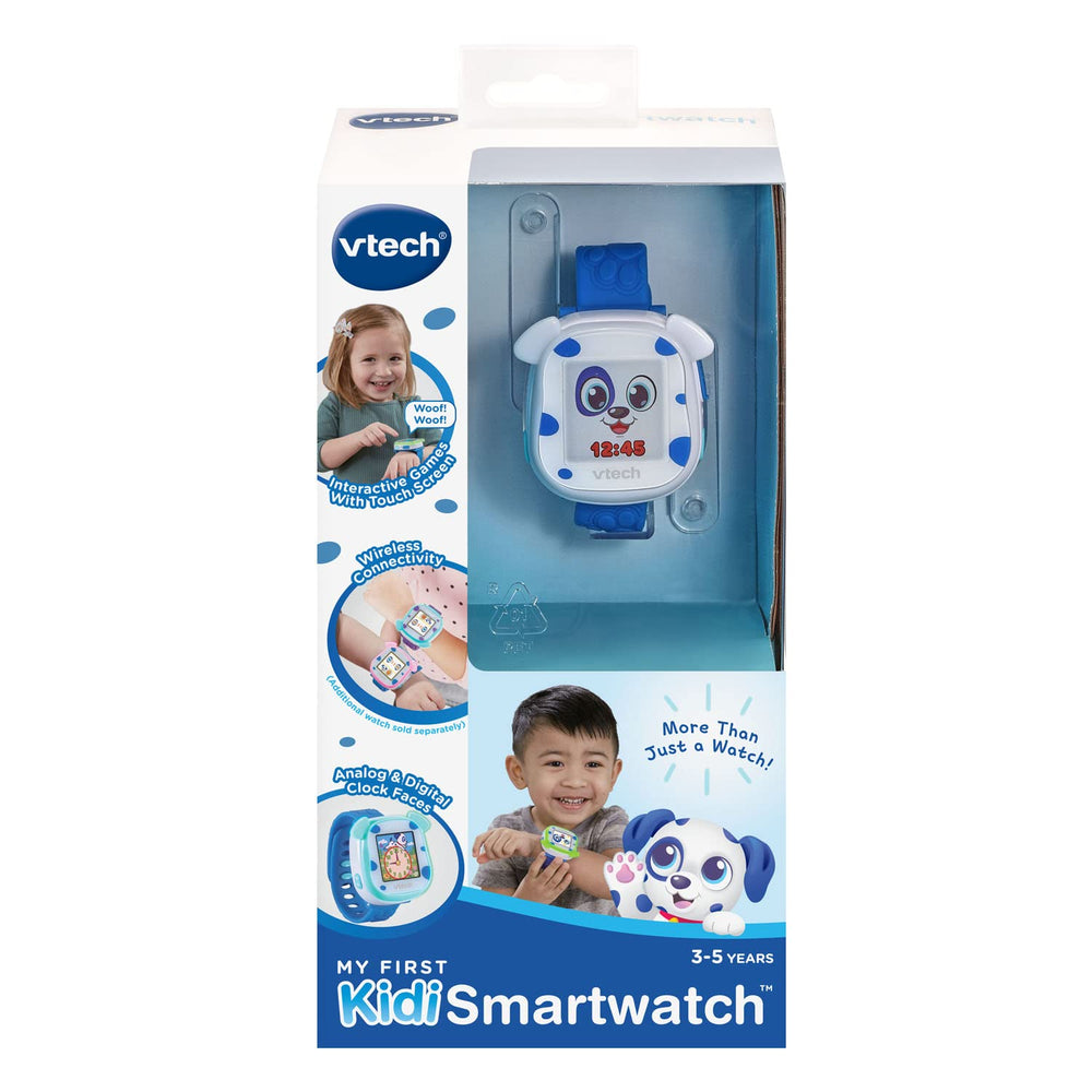 VTech My First Kidi Smartwatch Blue puppy tricks engage imaginative play