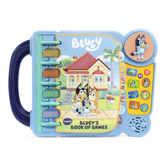 VTech Bluey’s Book of Games Follow-the-Leader prompts kids through ordered tasks.