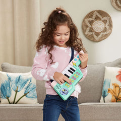 VTech Bluey keytar demonstrating 10 instruments and effects
