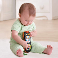 VTech Click and Count Remote highlights the roller ball for interactive exploration