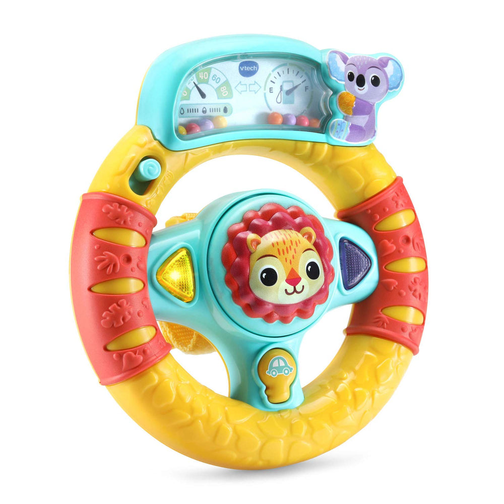 VTech Grip and Go steering wheel motion sensor activates sounds on the move