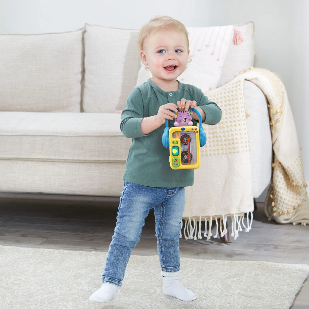 Alphabet Song included to support early literacy-friendly musical fun.
