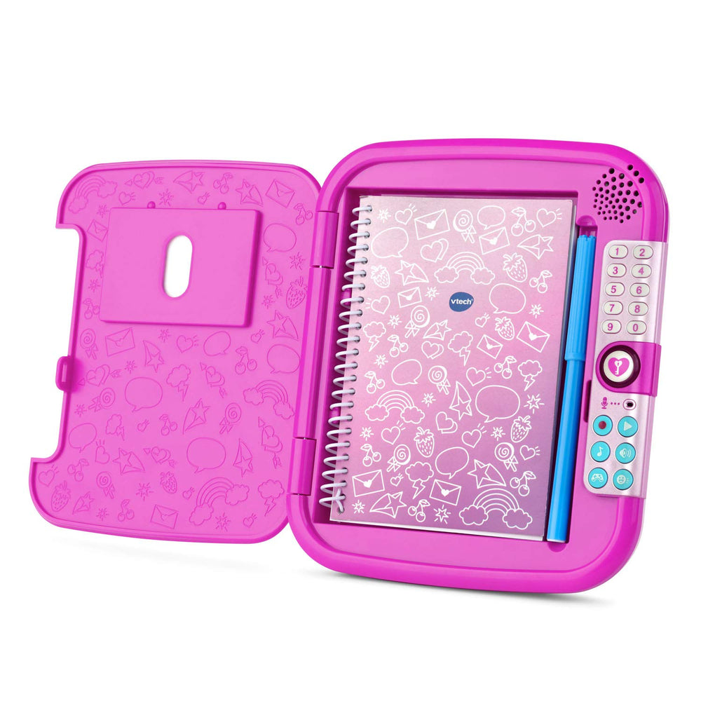 VTech Kidi Secrets Notebook open cover ready for quick entries and notes.
