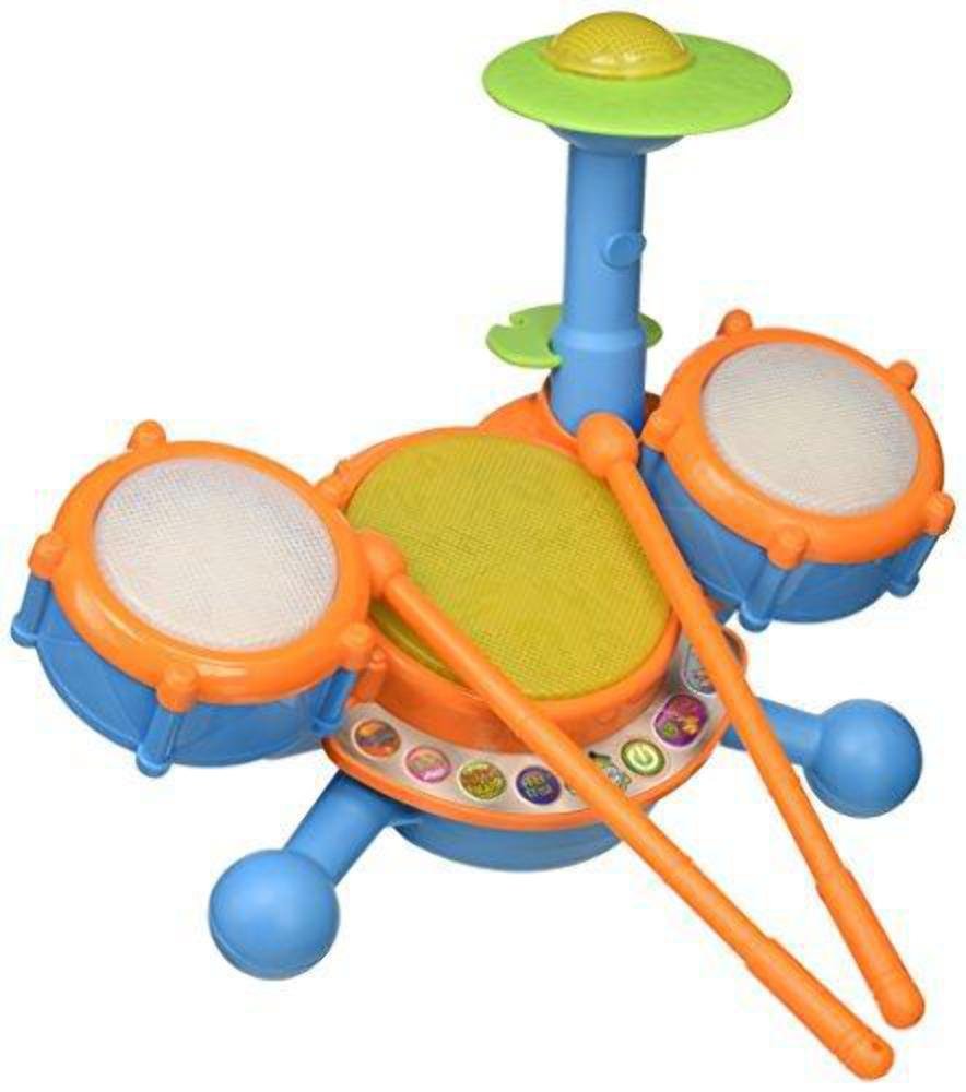 VTech KidiBeats drumsticks designed for small hands to spark creativity.