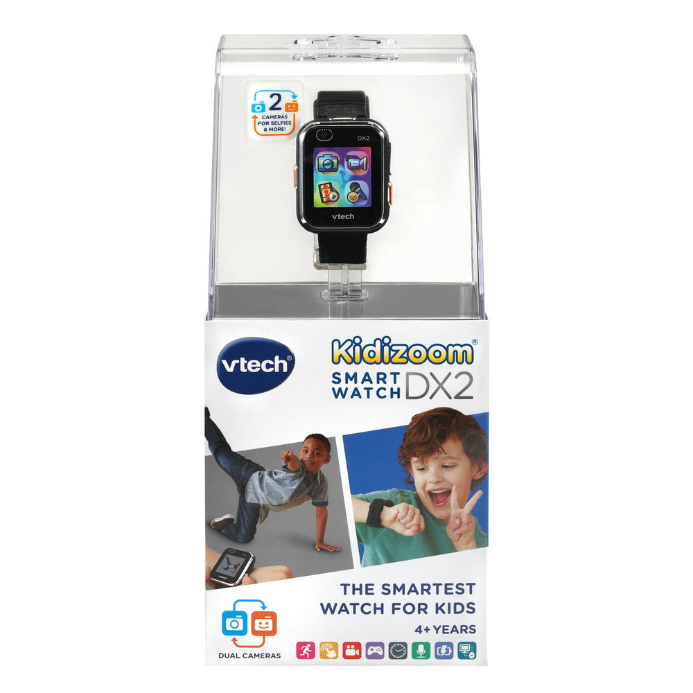 VTech KidiZoom DX2 black Learning Lodge access with free games and camera effects