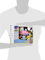 Soft textured plush cow from VTech Lil' Critters Moosical Beads