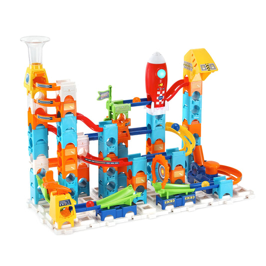 VTech Marble Rush Launchpad rocket ship lights up during play