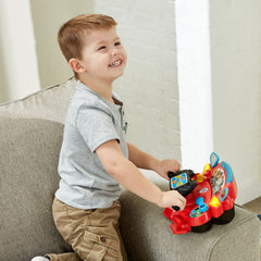 VTech Paw Patrol wheel controls support directional, kid-friendly steering.