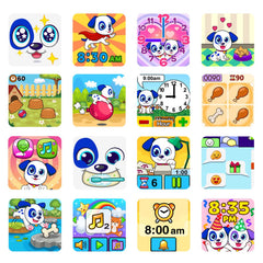 VTech My First Kidi Smartwatch Blue watch-to-watch pairing expands adventures