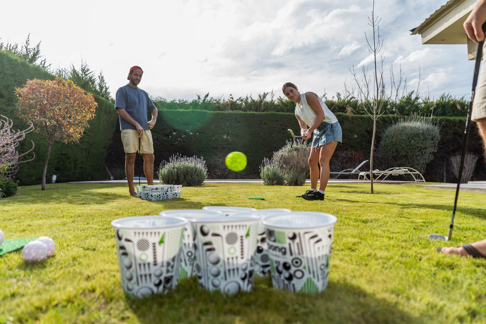 VULCANO SPORTS Par Pong quick setup for instant backyard play