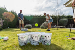 VULCANO SPORTS Par Pong quick setup for instant backyard play