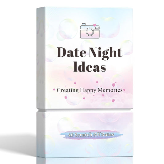 VUNCESSIN Date Night Ideas card pack cover guiding romantic planning