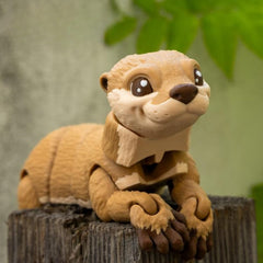 VUNDO Ollie Otter 6-inch desk decor that doubles as a relaxing fidget toy