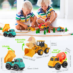 vusum toddler-friendly dump truck design with safe, easy grip.
