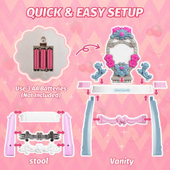 VViN gloves complete a magical princess costume for role play.