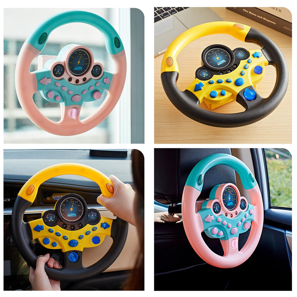VVistch steering wheel volume control for quiet play in car or home