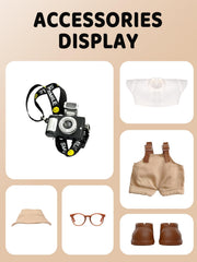 VVQUI 17cm doll shoes add character detail and comfortable wear for long play.