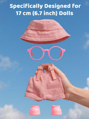 VVQUI 17cm doll glasses kit adds cute coordinated looks