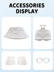 VVQUI 17cm doll shoes pair designed for easy dressing