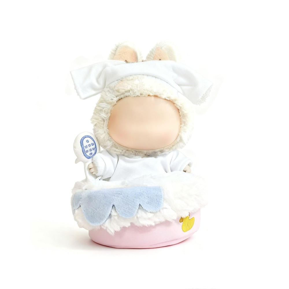 VVQUI 17cm doll tub clothes set for quick dressing and secure fit