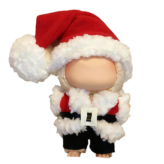 VVQUI Santa hat on a 17cm doll for festive play