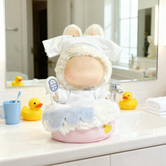 VVQUI tub clothes for 17cm dolls with gentle stretch for comfortable wear