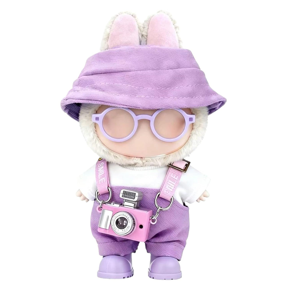 VVQUI Labubu 17cm doll hat adds stylish finishing touch for dress-up play