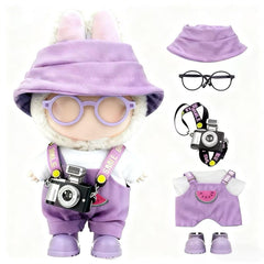 VVQUI Labubu 17cm doll overalls provide versatile outfit options for daily play