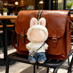 VVQUI Labubu 17cm pants in white emphasize clean, kawaii fashion for daily outfits