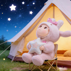 VVQUI rabbit doll keychain accessories add cute detail to bags and keys.