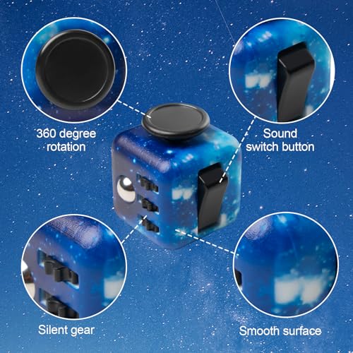 Vyotp Infinity Cube rotation: smooth eight-block motion to relieve tension and improve concentration.