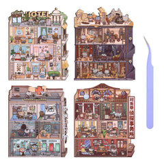 VYRANA 3D scene sticker archaeological expeditions for creative journaling and stress relief.