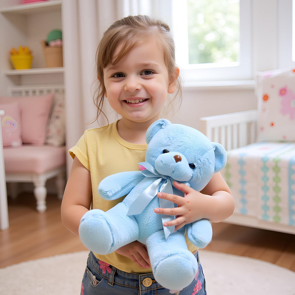 VYUSIT blue teddy bear shown as a thoughtful gift option