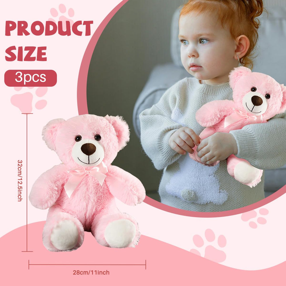 VYUSIT soft plush teddy bear close up shows texture and warmth