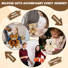 VYUSIT teddy bear display at a birthday party, great gifting option.