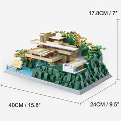 Vyytoz Fallingwater brick detail close-up highlights precision engineering for curious hands.