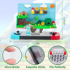 Vziimo buildable sandcastle and waterfall for creative display and play