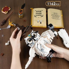 Vziimo Owl building set includes clear instructions for easy assembly and planning.