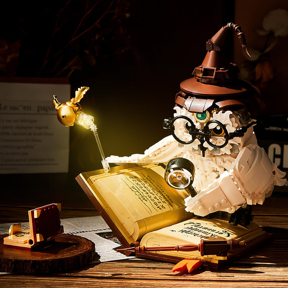 Vziimo Owl building set makes a thoughtful gift for teens and adults.